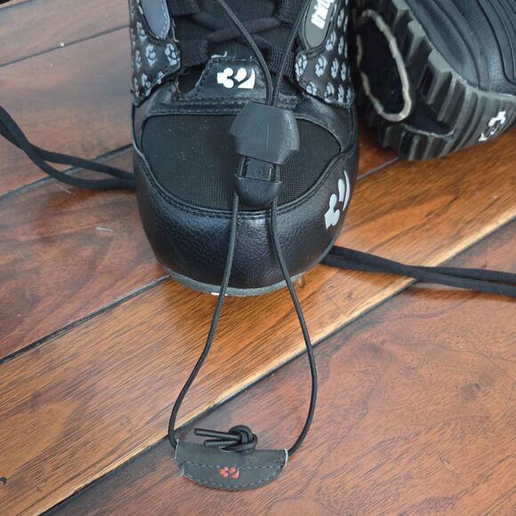 THIRTYTWO Snowboard Boots LASHED Level 3 Model 10 Black 32 Lace Up Men's 9.5 - Picture 12 of 14